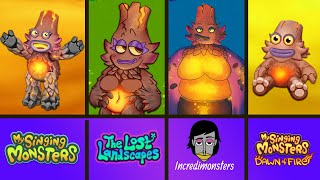 The Lost Landscapes Vs My Singing Monsters Vs Dawn of Fire vs Incredibox ~ MSM Wave 4 #3
