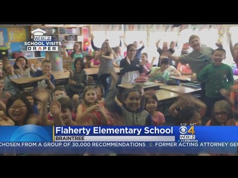 WBZ-TV Weather School Visits: Flaherty Elementary School in Braintree, MA