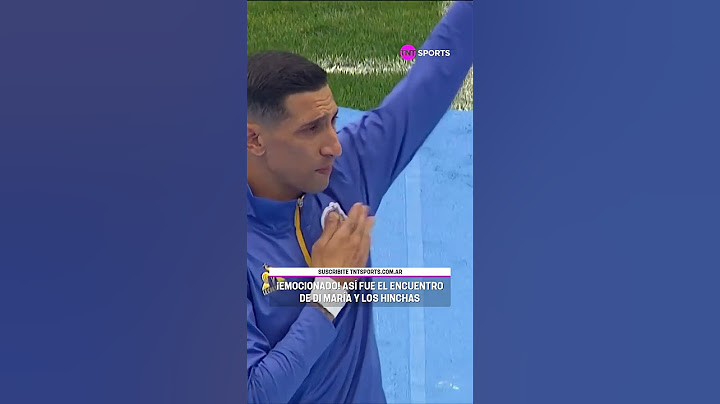 Di María se EMOCIONÓ con la ovación de la gente de Rosario Central