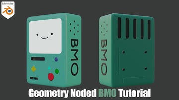 Geometry noded BMO #tutorial #blender