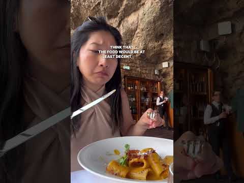 Hyped Instagram popular restaurant #GrottaPalazzese #puglia #italy