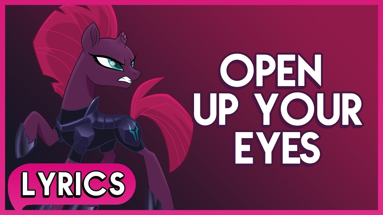 Tempest Shadow  Open Up Your Eyes Lyrics  My Little  Doovi