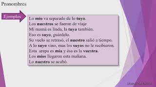 Pronombres