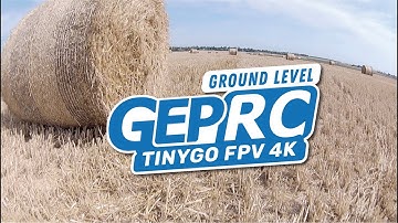 GROUND LEVEL FPV Drone ACRO MODE