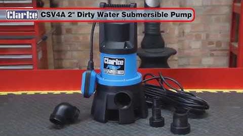 Clarke CSV4A Submersible Pump With Float Switch