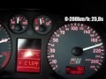 Audi S3 8L   0 230km h acceleration