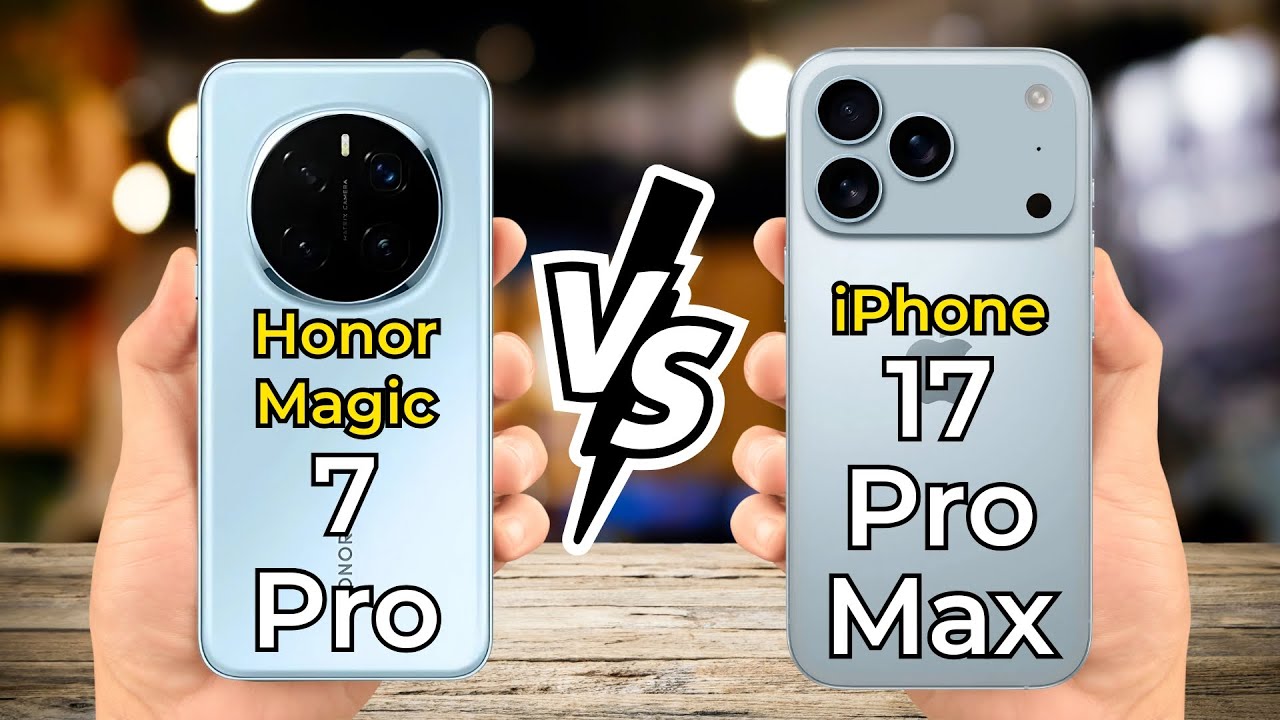 red magic 7 pro vs iphone 17 pro max