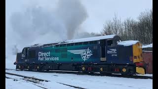 Class 37716  Cold Start  Peak Forest