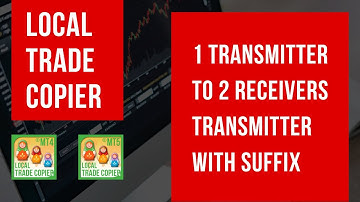 Local Trade Copier EA MT4/5© - Copy from 1 Transmitter to 2 Receivers, Transmitter with Suffix