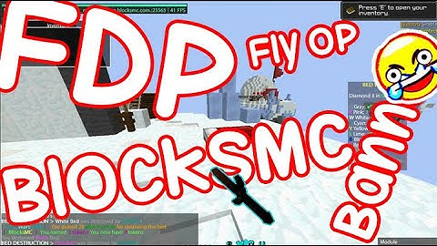Hacking in BlocksMC |  FREE Client | Fly op Mode Vanilla | Owner_BraBra