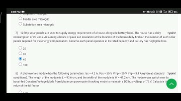NPTEL Assignment week-3 || Dc microgrid and contol system