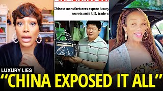 Black Americans SHOCKED After China Exposes Luxury Brand Secrets