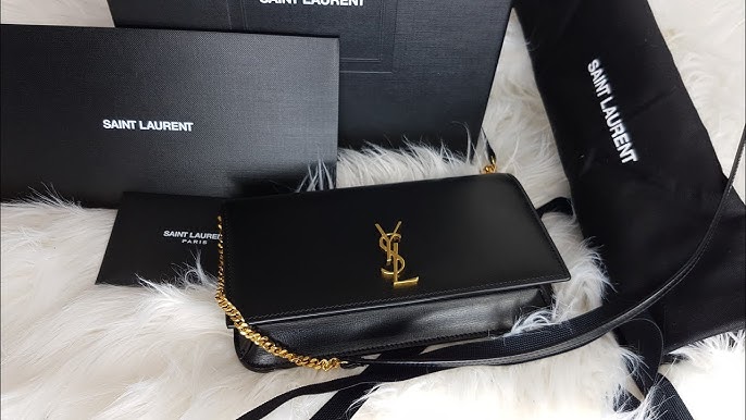 CASSANDRE MATELASSÉ key pouch in smooth leather, Saint Laurent