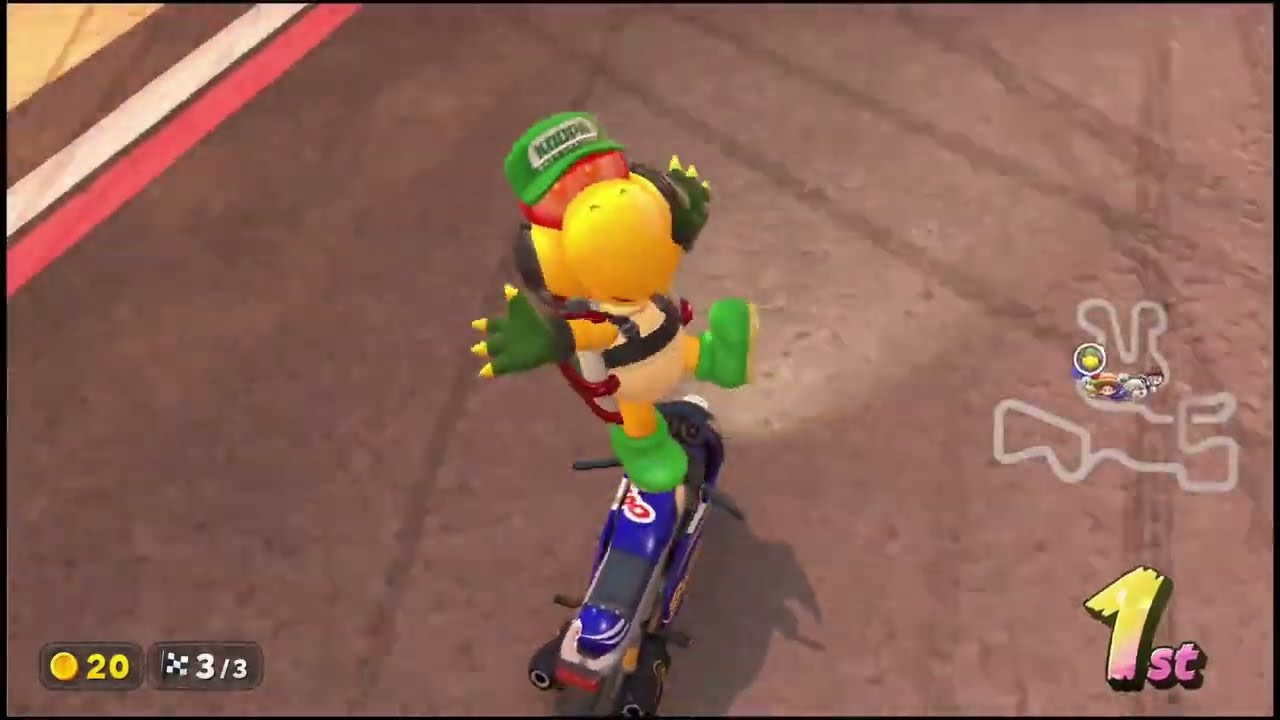 マリオカートワールド#1　1位取れました