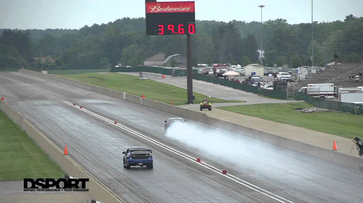 7 second GT-R hits the wall at over 100 mph | 2015 Buschur Shootout