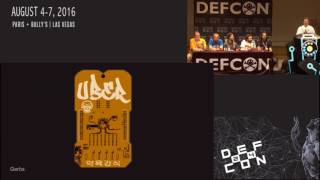 DEF CON 24 - Mickey Shkatov, Panel - How to Make Your Own DEF CON Black Badge