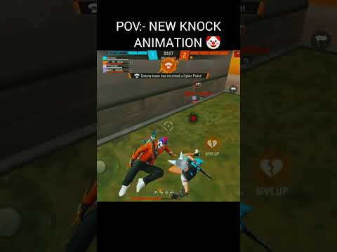 POV:- NEW KNOCK ANIMATION 🤡 #viral #trending #aaishu #ytshortsindia #freefiremax #bdg