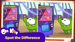 spot the difference om nom stories cupids arrows cut the rope