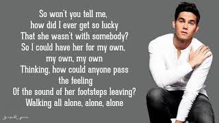 Video thumbnail of "Tyler Shaw - To The Man Who Let Her Go (Lyrics)"