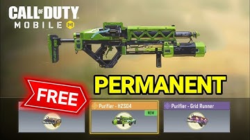 CLAIM FREE LEGENDARY PURIFIER - H2SO4 IN COD MOBILE