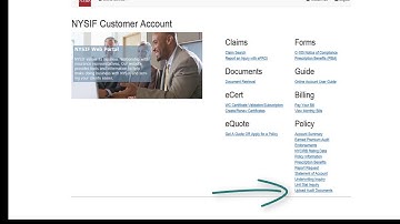 NYSIF: How To Upload Your Audit Documents