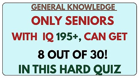  Only Smart People Can Get 8 Right! | General Knowledge Quiz Challenge 🤯