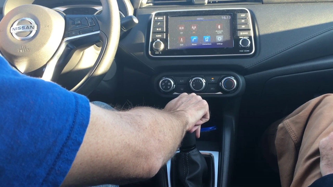 manual transmission in a 2020 nissan versa - YouTube