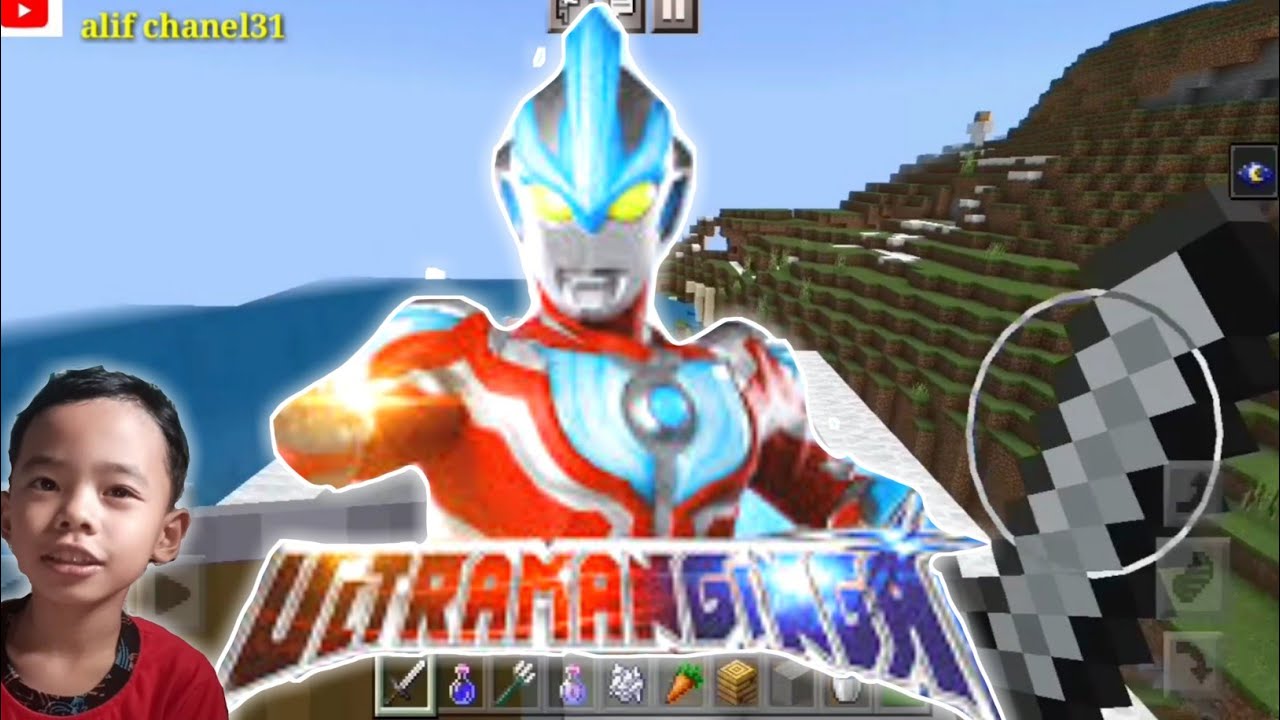 CARA MEMBUAT PORTAL ULTRAMAN GINGA DI MINECRAFT