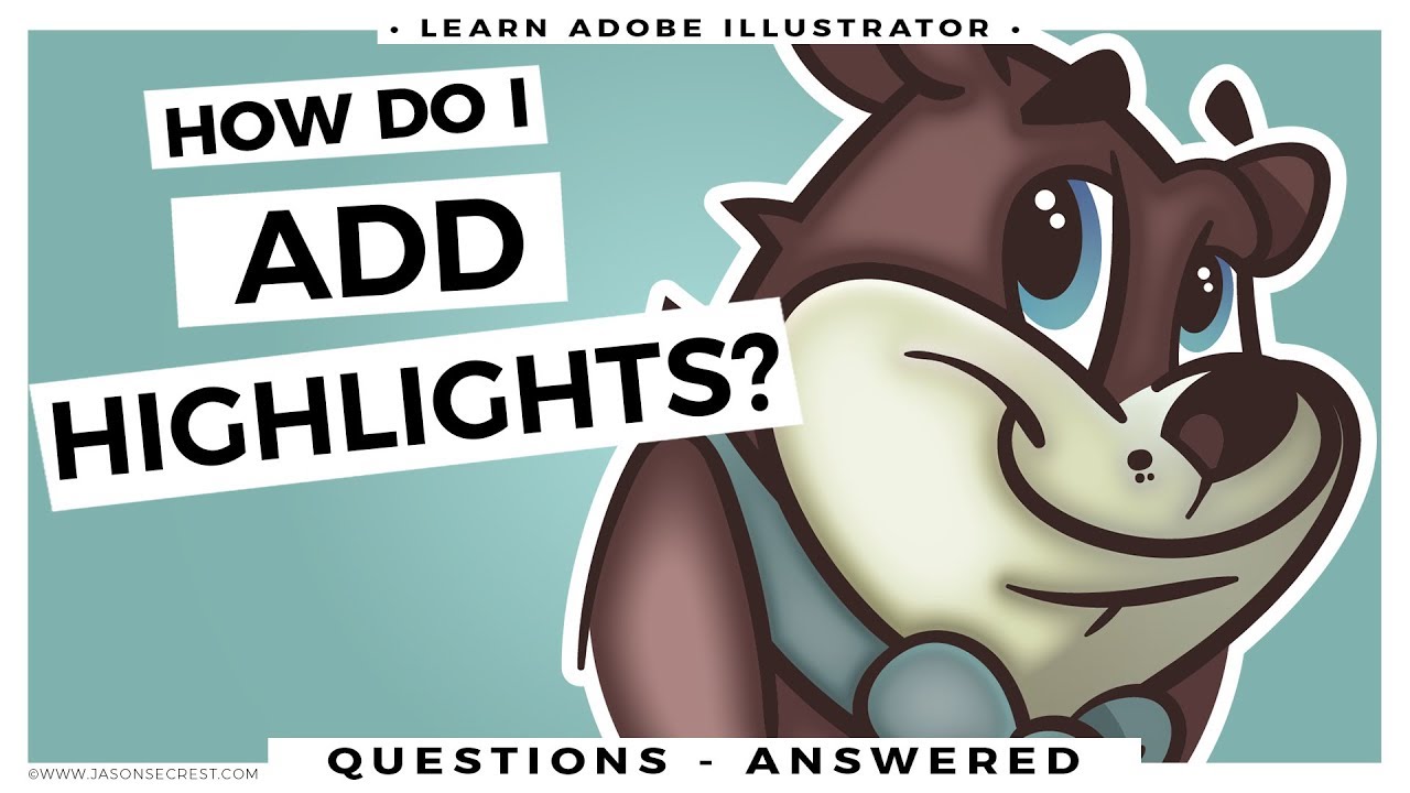 Adobe Illustrator Tutorial: Adding Highlights YouTube