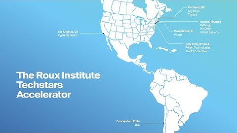 2022 Roux Institute Techstars Accelerator Demo Day