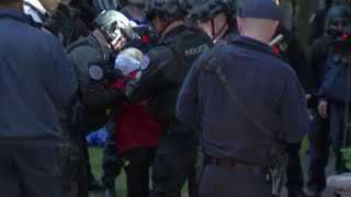 Police clear out ProPalestinian encampment at Penn, arrest people who wouldn't leave