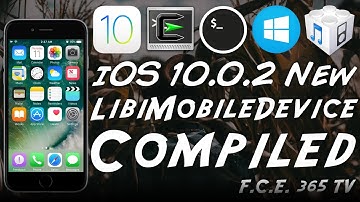 iOS 10.0.2 New LibiMobileDevice Compiled | Restoring with It | How To Compile It Yourself
