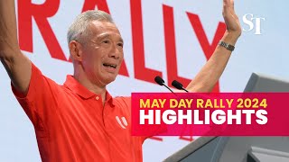 Moments From Pm Lees Last May Day Rally As Prime Minister May Day Rally 2024