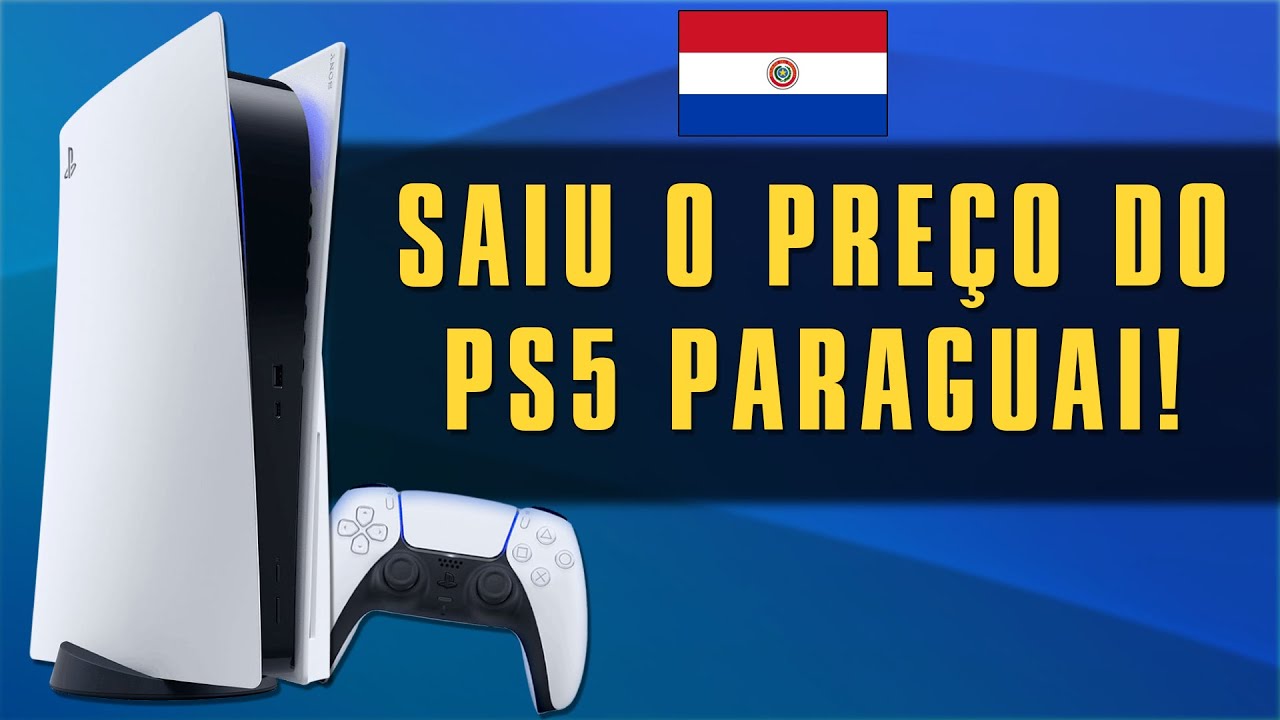 Preo playstation 5 paraguai