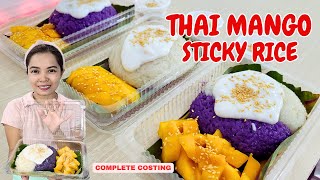 MANGO STICKY RICE | SIMPLE RECIPE | 50 - 60 /TUB | Tipid Tips atbp.