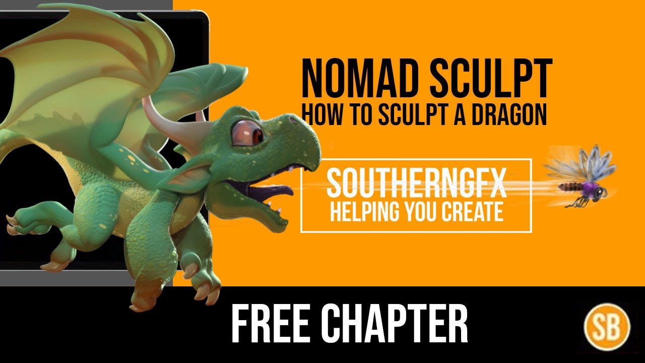 NOMAD SCULPT Sculpting a Dragon YouTube