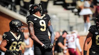 Wake Forest WR A.T. Perry Highlights “Scattpacc”