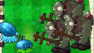 PvZ survival, but every zombie is a Gargantuar | PvZ Challenge