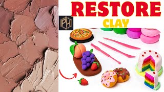 Restore Colorful Clay into Beautiful Shapes | Satisfying ASMR Full Video | uncut version |