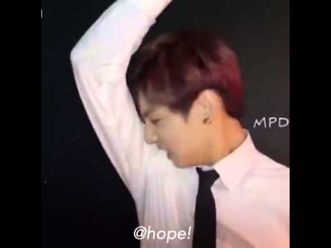 Jungkook Smelling His Armpit Youtube