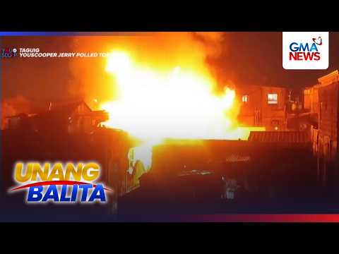 Nasa 12 pamilya o halos 40 na indibidwal, apektado ng sunog sa Brgy. Western Bicutan | Unang Hirit