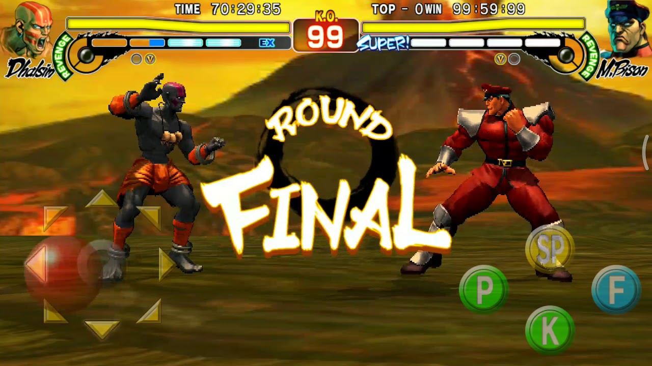 Street fighter 4 champion edition final boss Dhalsim v/s m. Bison