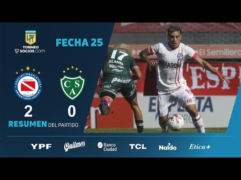 #TorneoSocios | Fecha 25 | resumen de Argentinos - Sarmiento