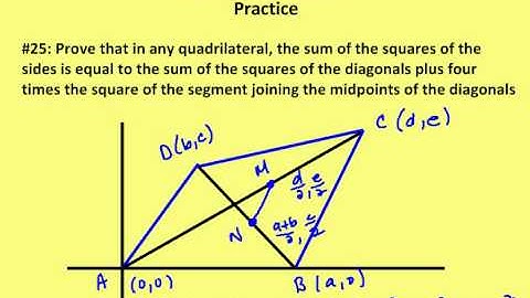 9.5 The Distance Formula (Lesson and Practice)