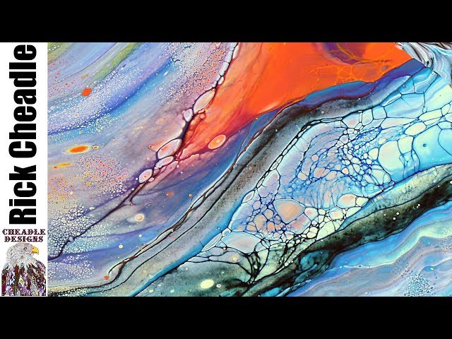 Artist Loft Acrylic Pouring - Metallic Paints With No Cells (Video)