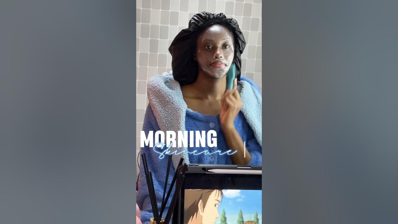 My morning skin care routine in a nutshell skincare larocheposay 