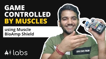 GAME controlled by muscles | Muscle BioAmp Shield v0.1 | Arduino | DIY Neuroscience