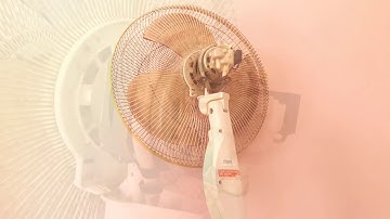 Exploring the Oscillation Mechanism of a pedestal fan