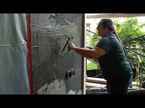 Basic Plaster Basic plaster skills 02 - YouTube