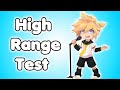 If my voice cracks, the video ends - High Range Test